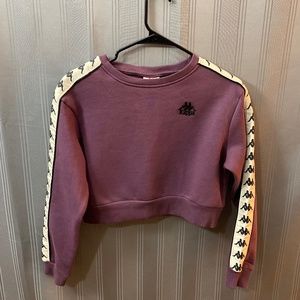 Kappa cropped sweater shirt